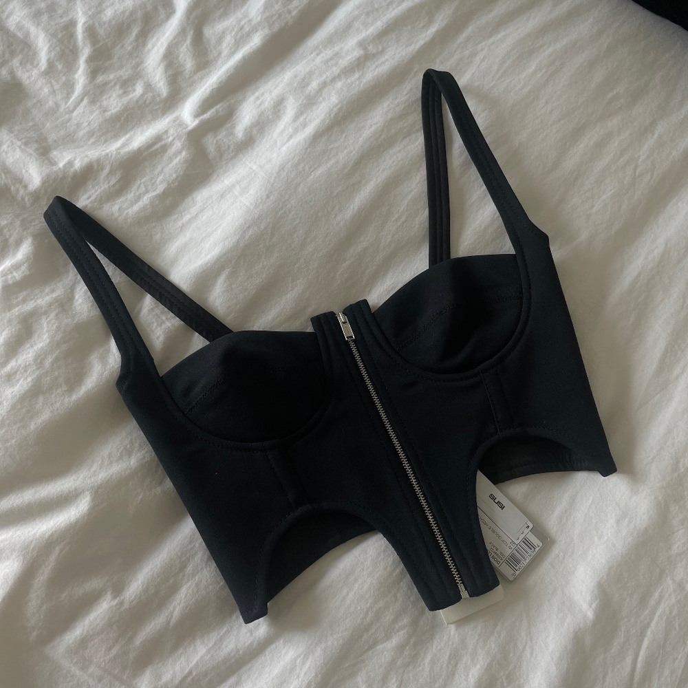 Dion Lee Double Arch Bustier Top